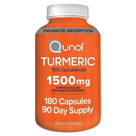 Qunol, Turmeric 1500 mg (180 Capsules)