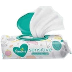PAMPERS WIPES PERFUME FREE 72 WIPES (7 in x 6.8 in)