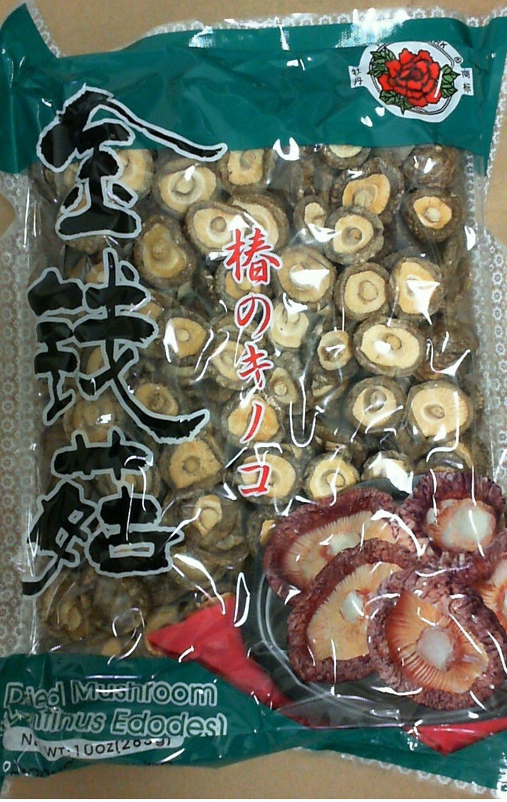 Peony Mark Dried Mushroom 2-3cm (Lentinus Edodes) 10 oz (283g)