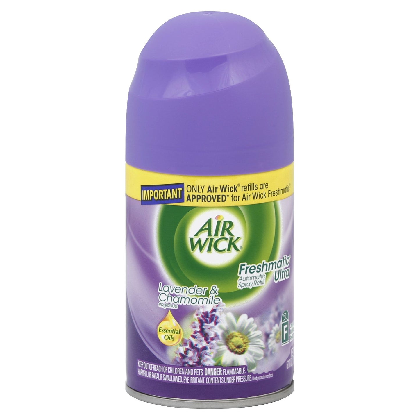 Air Wick Freshmatic 6 Refills Automatic Spray, Lavender & Chamomile,6.17oz