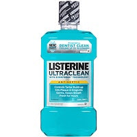LISTERINE ULTRACLEAN ANTISEPTIC MOUTHWASH COOL MINT 33.8 OZ