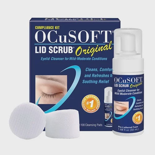 OCUSOFT LID SCRUB ORIGINAL EYELID CLEANSER 50ML