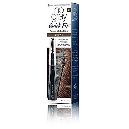 No Gray Quick Fix Color Touch-up Systems - Brown - 0.5 fl oz
