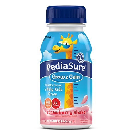 PEDIASURE STRAWBERRY SHAKE PKG (6 x 8OZ)