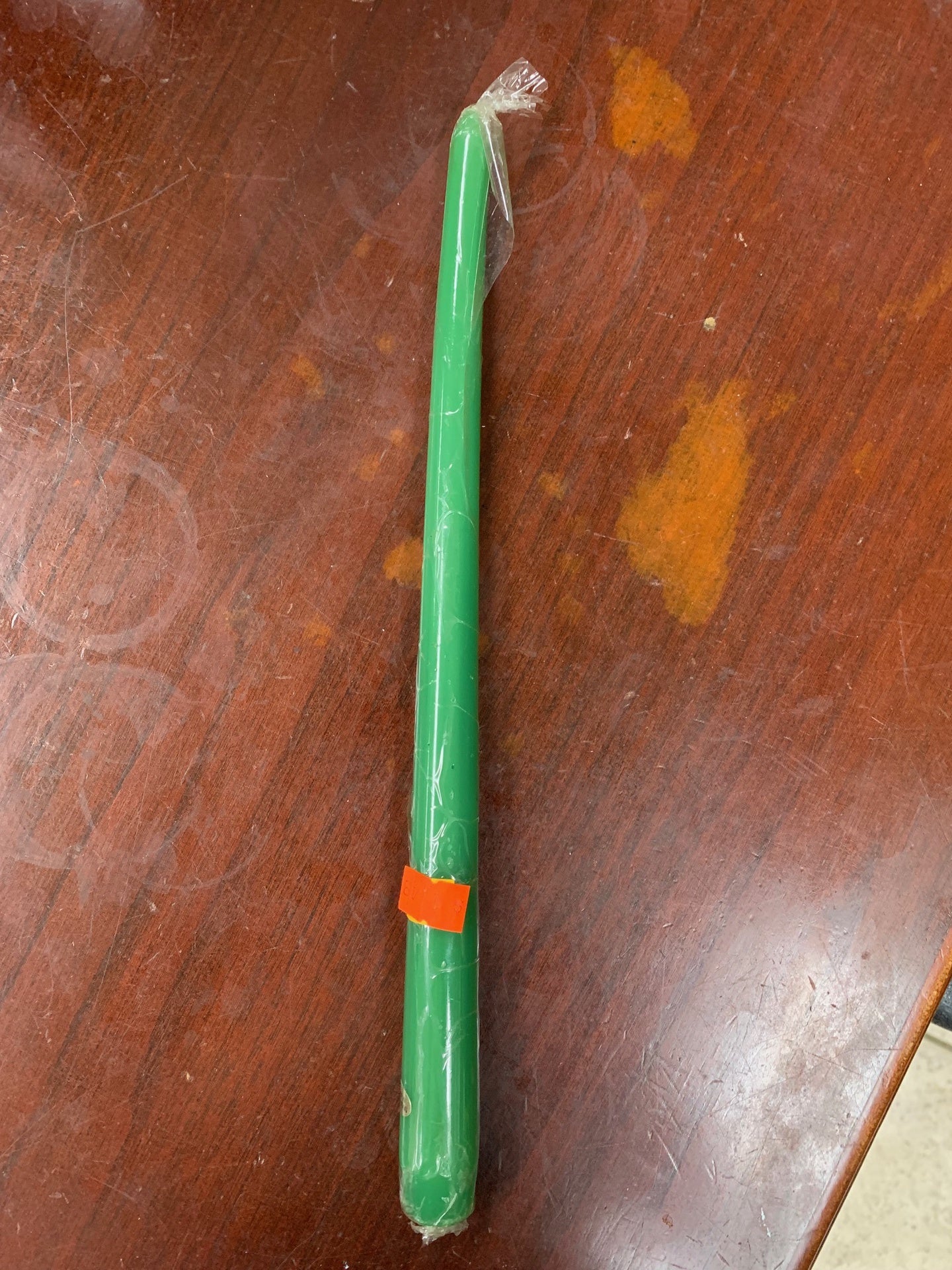 12" GREEN CANDLE