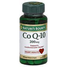 Natures Bounty Co Q-10, 200 mg, Rapid Release Softgels,45ea