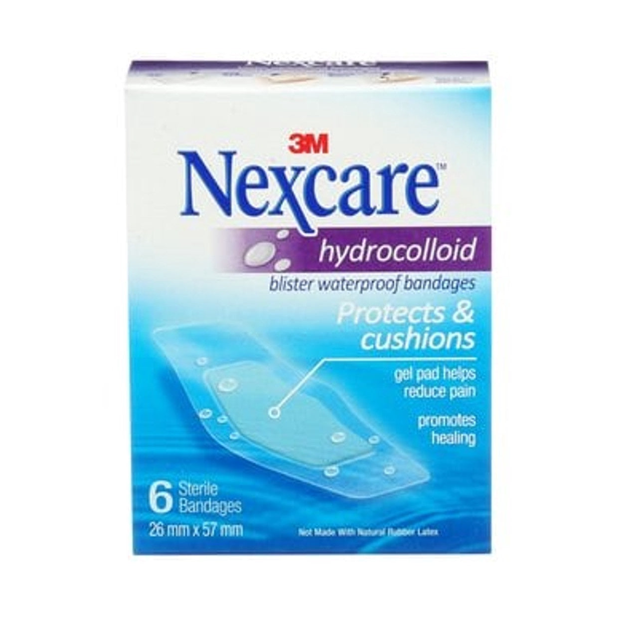 NEXCARE WATERPROOF BANDAGES 6PCS