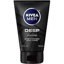 Nivea Men Deep Cleansing Beard & Face Wash 3.3 fl oz