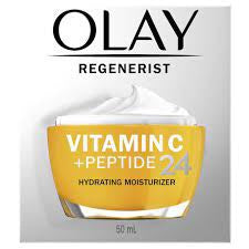 Olay Regenerist Vitamin C + Peptide 24 Max Face Moisturizer - 1.7oz
