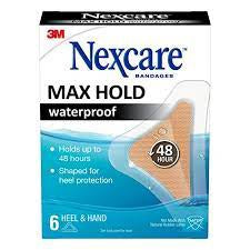 NEXCARE WATERPROOF HEEL & HAND 6 PCS