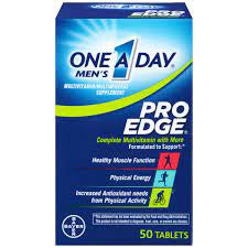 One A Day Men's Pro Edge Multivitamin/Multimineral Dietary Supplement Tablets - 50 count