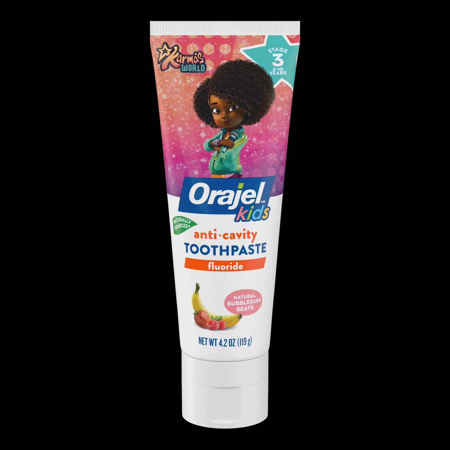 ORAJEL KIDS Stage 3 Anti-Cavity Toothpaste Fluoride 4.2Oz