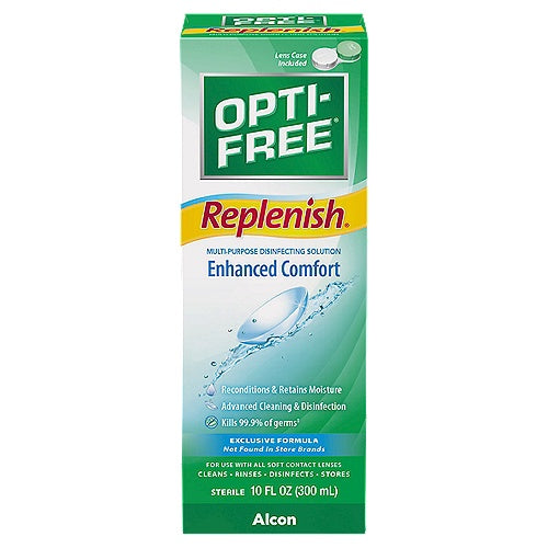 Opti-Free Replenish Multi-Purpose Disinfecting Solution, 10 fl oz