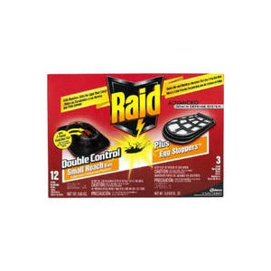 Raid Double Control Small Roach Baits Plus Egg Stoppers - 15.0 ea
