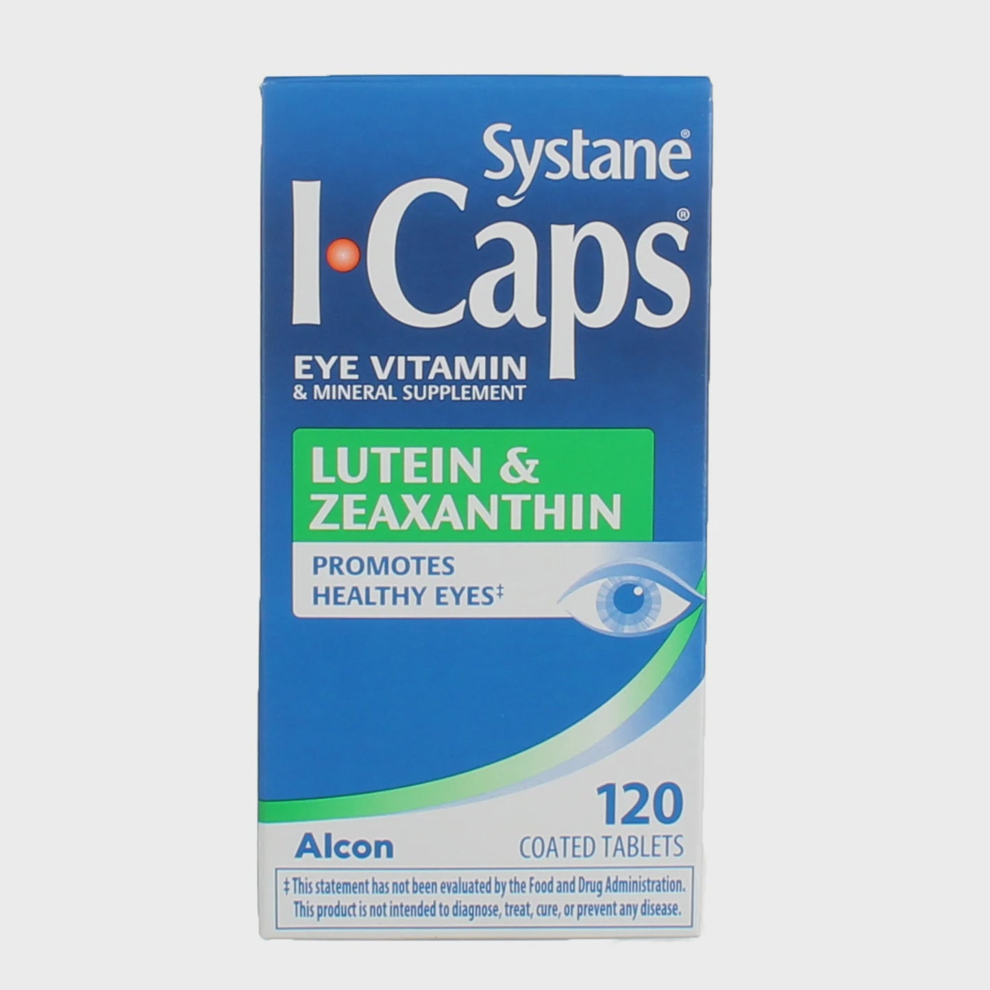 Systane I-Caps Lutein & Zeaxanthin, Coated Tablets - 120 tablets