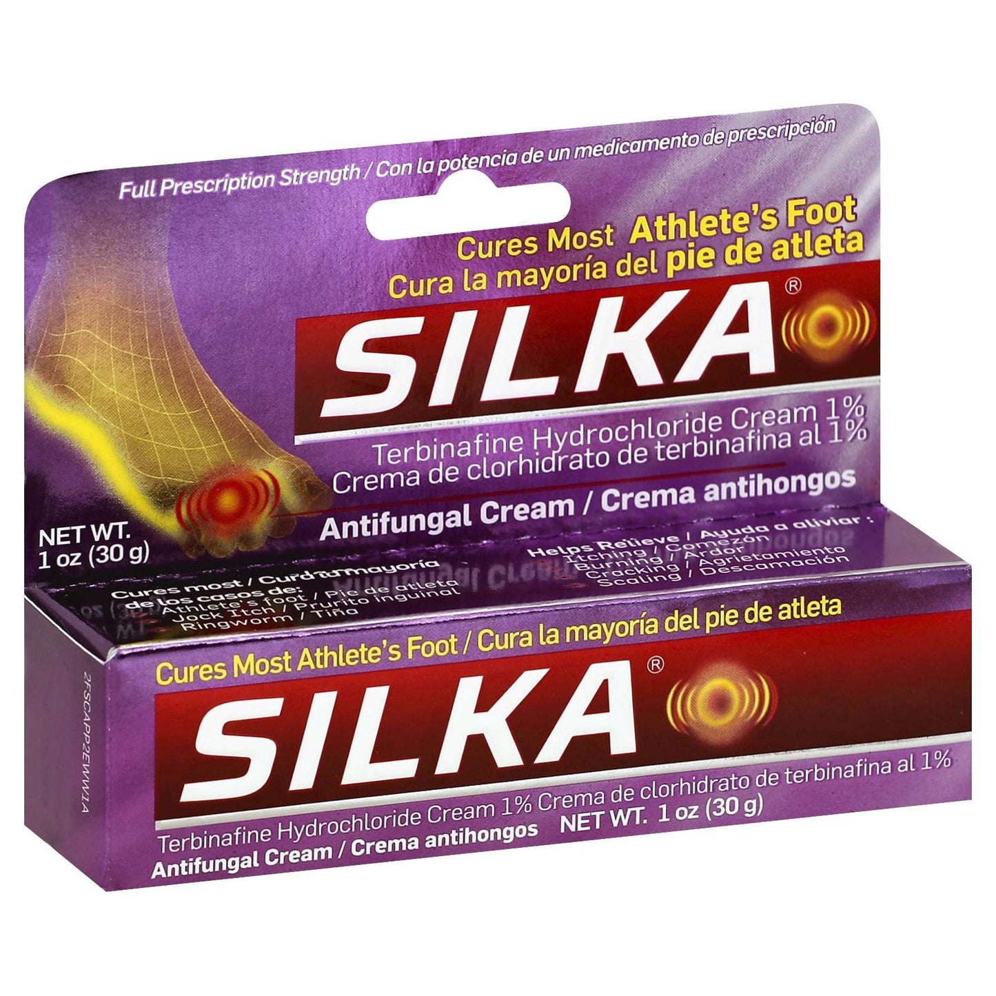 SILKA ATHLETE'S FOOT 1OZ