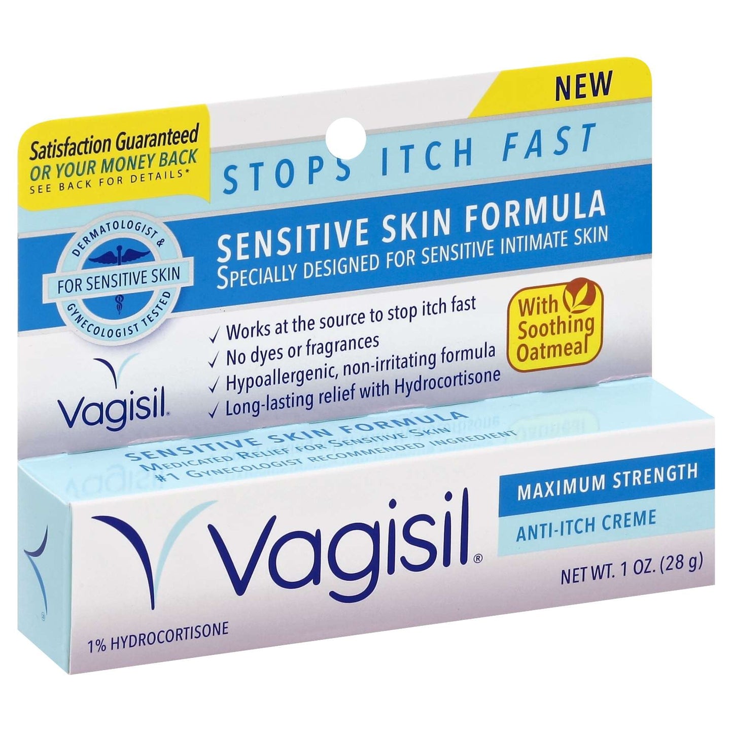 Vagisil Anti-Itch Sensitive Skin Cream 1 oz