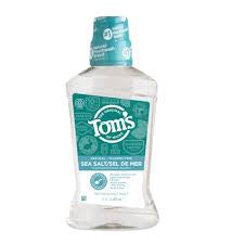 TOMS OF MAINE MOUTHWASH SEA SALT MINT 16 OZ