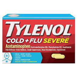TYLENOL COLD & FLU SEVERE CPLT 100