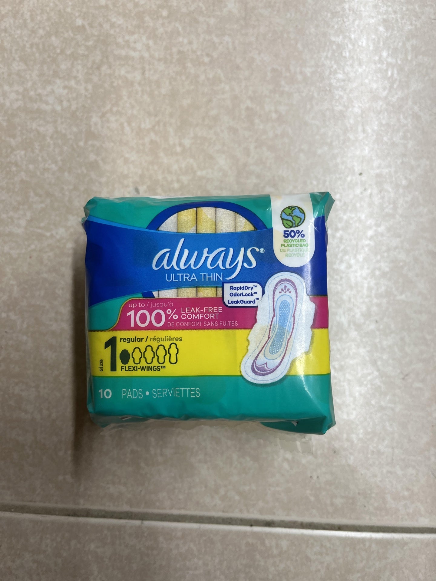 Always ULTRA THIN 10 pads size 1