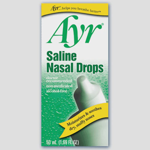 AYR SALINE NASAL DROPS 50ML