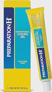 Preparation H Hemorrhoid Cooling Gel with Aloe for Fast Discomfort Relief - 1.8 Oz