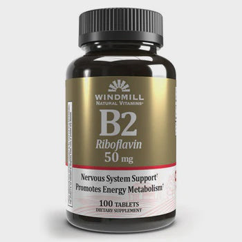 Windmill Vitamin B-2 50 mg - 100 Tablets