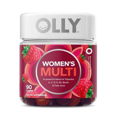 Olly Women's Multivitamin Gummies - Berry - 90ct