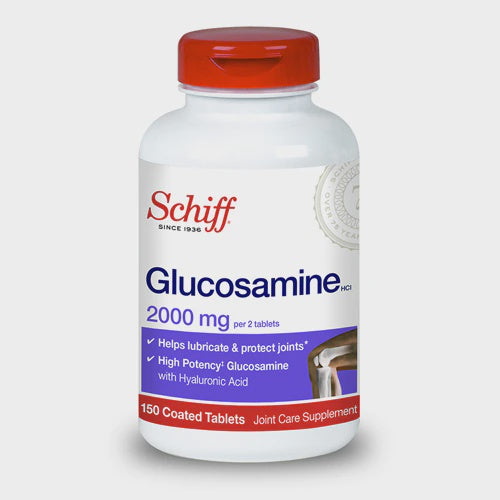 Schiff Glucosamine 2000mg Plus MSM Joint Care Cotaed Tablets