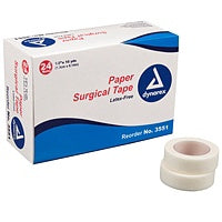 PAPER SURGICAL TAPE 1/2 X 1YD