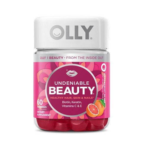 Olly Undeniable Beauty, Gummies, Grapefruit Glam - 60 gummies