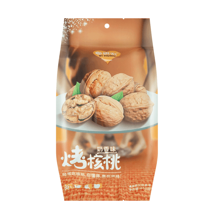 思宏 奶香烤核桃 SIHONG Toasted walnuts 418g