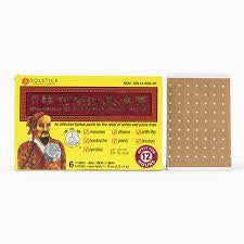 强力华佗跌打风湿膏 SOLSTICE EXTRA STRENGTH HUA TUO PAIN RELIEF PATCH 6pcs
