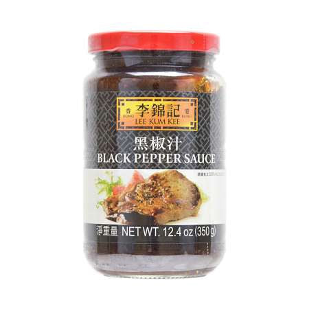 李錦記黑椒汁 LEE KUM KEE Brand Black Pepper Sauce 12.4 oz (350g)
