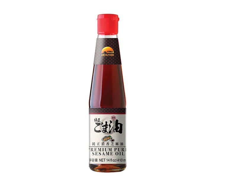 李锦记纯正芝麻油 Lee Kum Kee, Premium Pure Sesame Oil 14 Fl oz (410 mL)