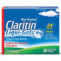 CLARITIN ALLERGY RELIEF 24 HOUR CAPSULES 30 CT