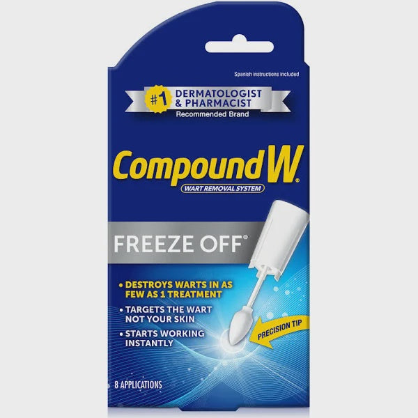 Compound W Wart Remover Freeze Off 2.4 oz