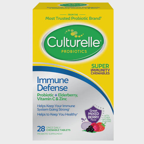 Culturelle Immune Defense Chewable Tablets Mixed Berry -- 28 Chewable Tablets