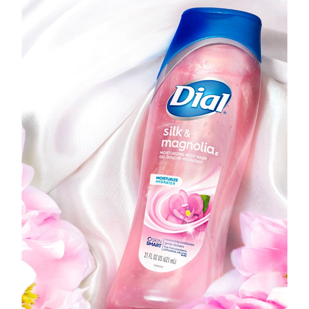 Dial Body Wash, Silk & Magnolia, 16 Ounce