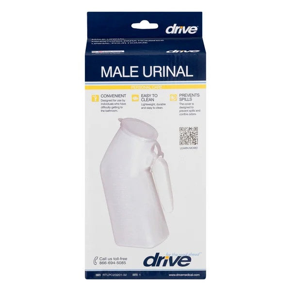 DRIVE Brand Male Urinal 32 Oz