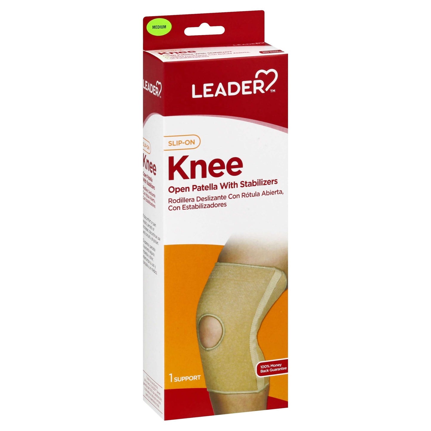 LEADER(TM) KNEE SUPPORT ELASTIC MEDIUM