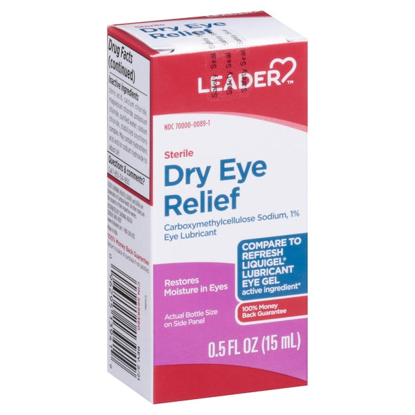 LEADER(TM) DRY EYE RELIEF LIQUID 0.33 OZ (COMPARE TO SYSTANE)