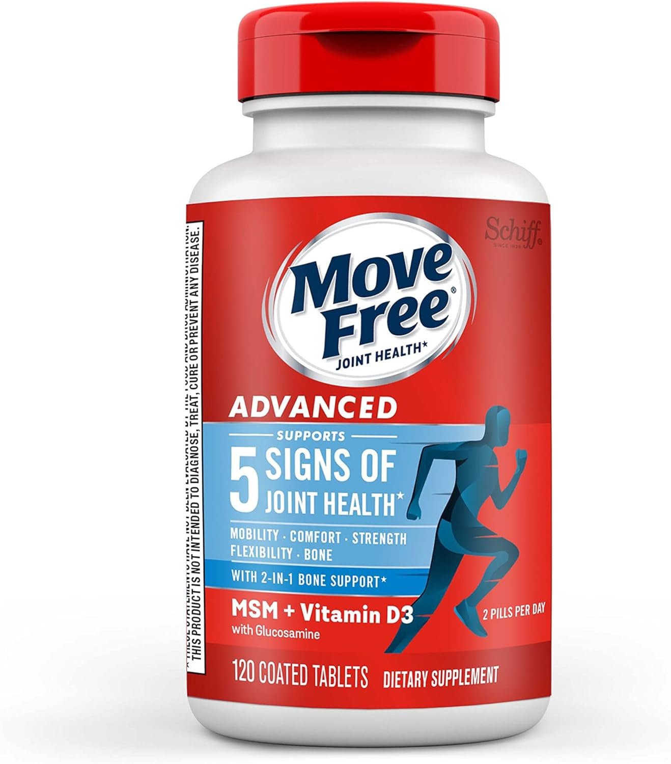 Move Free ADVANCED MSM+Vitamin D3 120tablets