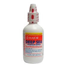 Major Deep Sea Premium Saline Nasal Moisturizing Spray, 1 Bottle, 1.5Oz