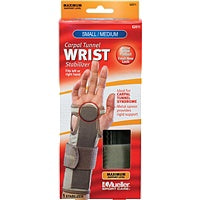 MUELLER WRIST STABILIZER CARPAL TUNNEL SMALL/MEDIUM