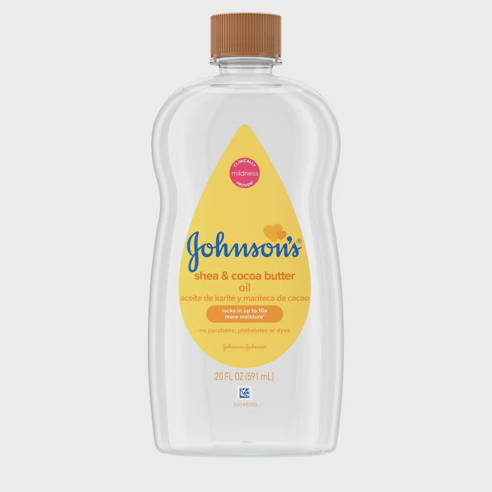 JOHNSON'S SHEA&COCOA BUTTER OIL 20 OZ