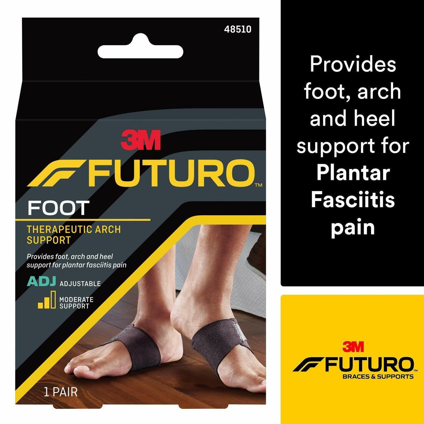 Futuro Therapeutic Arch Support Moderate - 1 pr