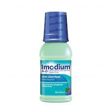 Imodium Brand A-D Anti-Diarrheal Liquid Mint Flavor, 4 Fl oz (120mL)