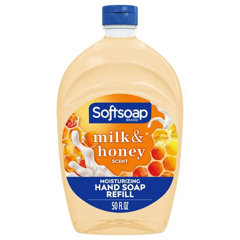 SOFTSOAP MILK & GOLDEN HONEY REFILL 50 OZ