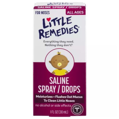 LITTLE REMEDIES DECONGESTANT NOSE DROPS 0.5 OZ